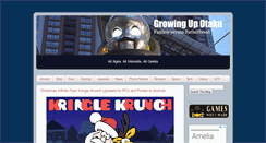 Desktop Screenshot of growingupotaku.com